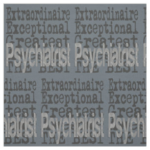 Tissu Psychiatre Extraordinaire Fabric