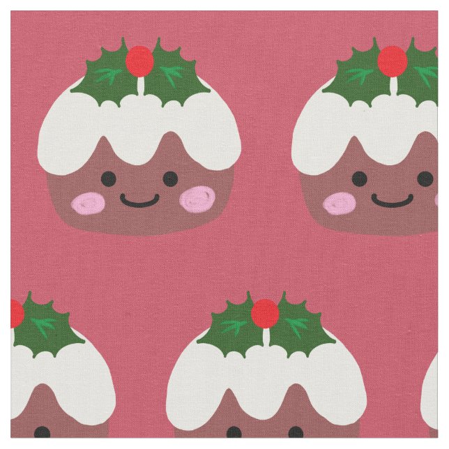 Tissu Pudding de Noël 1 (Fermer)
