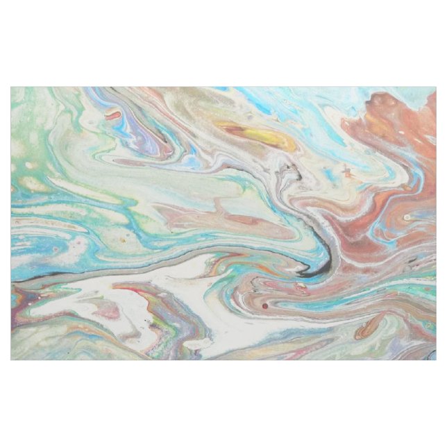 Tissu Puddle minty (Fat Quarter)
