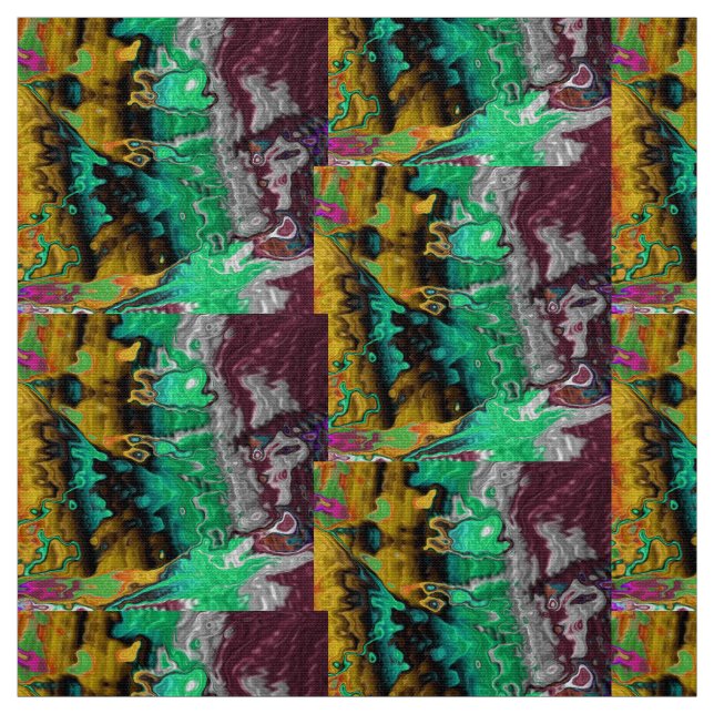 Tissu Puissance abstraite 621B (Échantillon)