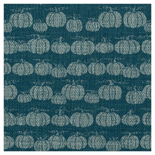 Tissu Pumpkin Pathe Stripe - Tonal Teal (Échantillon)