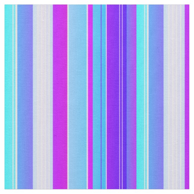Tissu Puprle bleu créatif original rayé (Fermer)