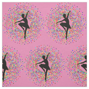 Tissu Purple Ballerina couleur éclater