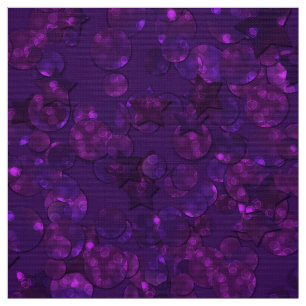 Tissu Purple confeti