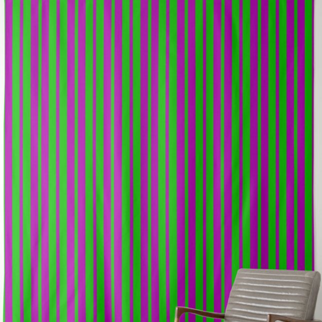 Tissu Purple Green Stylish Stripes Pattern Design  (Créateur téléchargé)