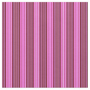 Tissu Purple rose et Fuchsia Pinstripes
