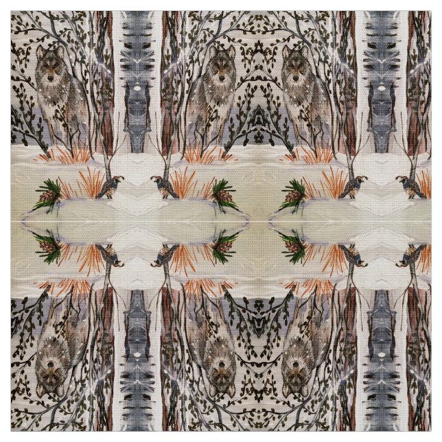 Tissu Quail Wolf (Échantillon)