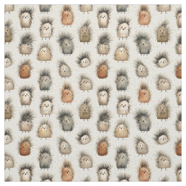 Tissu Quilles Quirky : Whimsy Porcupine (Échantillon)