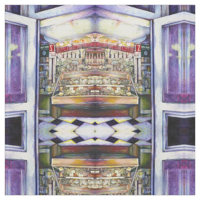 Tissu Rafraîchir dans un déli chaud (Échantillon)