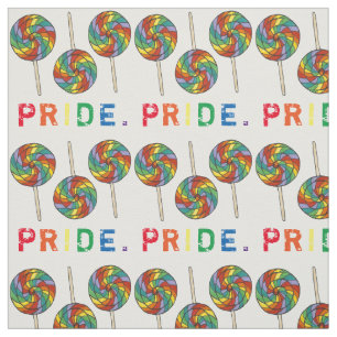 Tissu Rainbow Candy Sweet Lolly Lollipop Gay pride LGBT