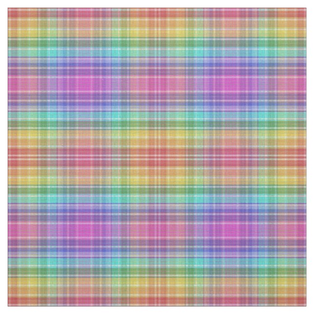 Tissu - Rainbow Madras (Échantillon)