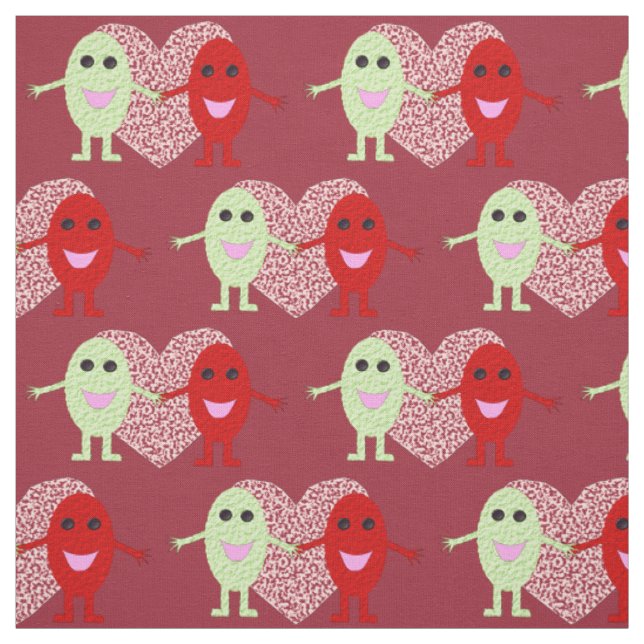 Tissu Raisins en Love Craft Fabric (Échantillon)