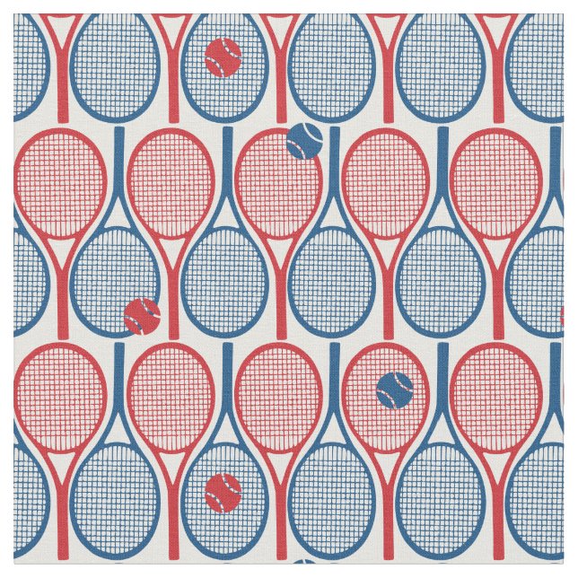 Tissu Raquettes de tennis sur arrière - plan blanc (Fermer)
