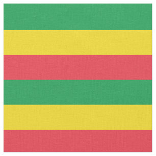 Tissu Rasta Ethiopie Drapeau Africain Couleurs