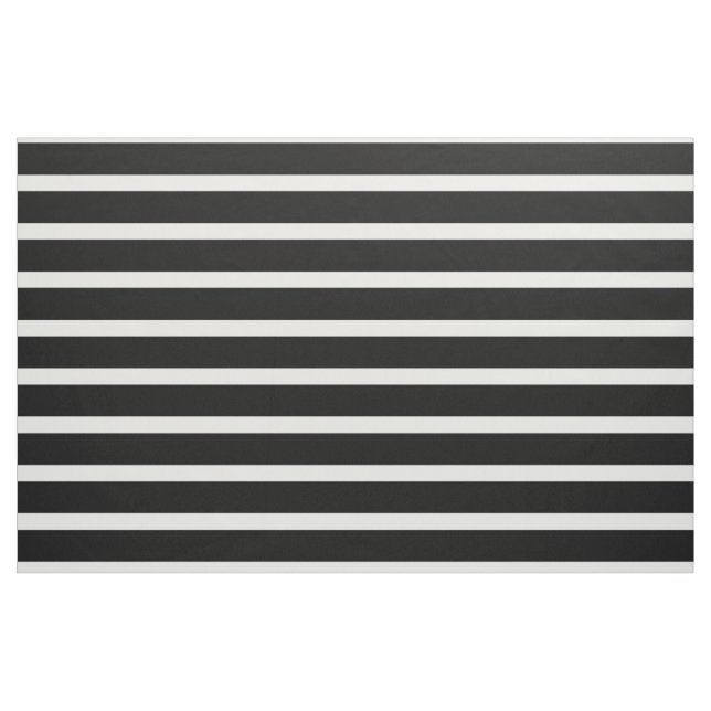 Tissu rayé noir et blanc (Yard)