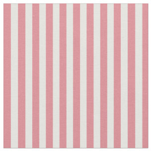 Tissu rayé rose de métier