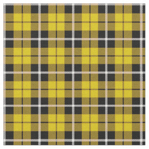 Tissu Rayure blanche d'automne profond/noire jaune