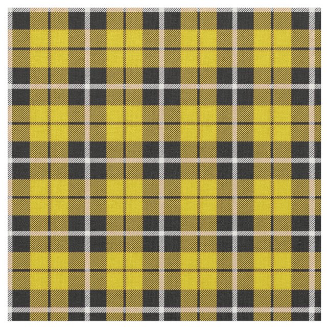 Tissu Rayure blanche d'automne profond/noire jaune (Fermer)