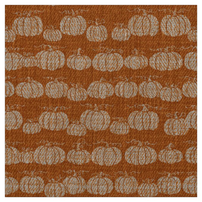 Tissu Rayure de citrouille Pathe - Orange tonale (Échantillon)
