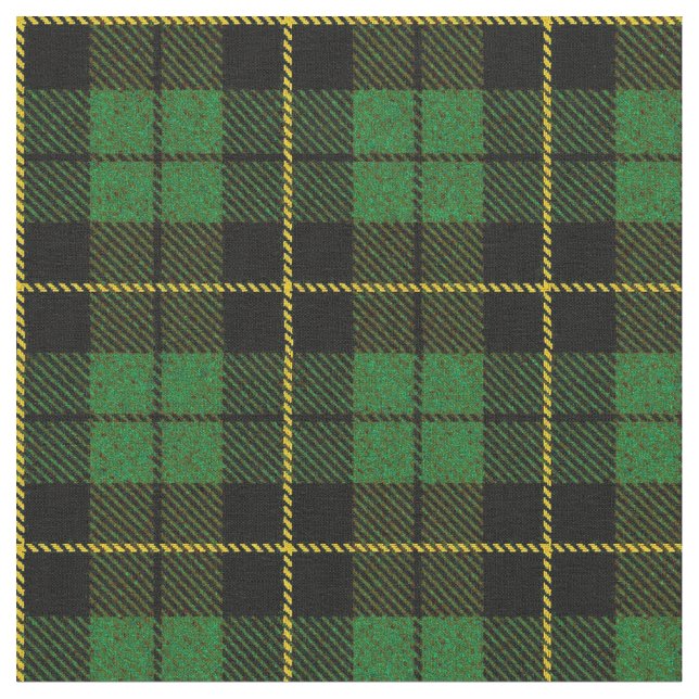 Tissu Rayure jaune/noire de plaid de vert sauge (Fermer)