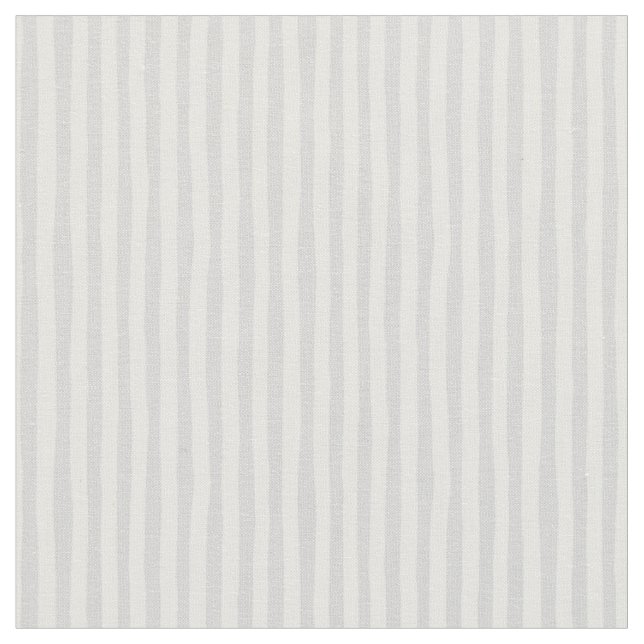 Tissu Rayures bancales gris clair et blanc (Fermer)