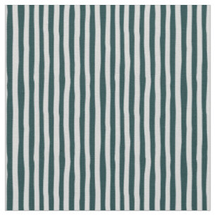 Tissu Rayures bancales sarcelle foncé et gris clair