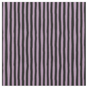 Tissu Rayures bancales violet clair et noir