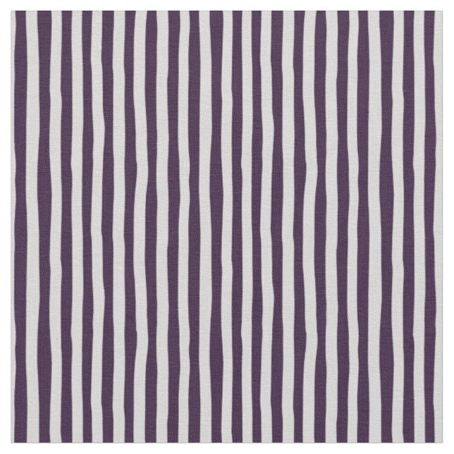 Tissu Rayures bancales violet foncé et gris clair (Fermer)