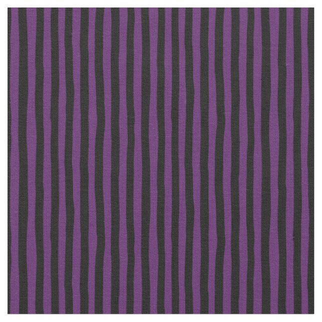 Tissu Rayures bancales violettes et noires (Fermer)