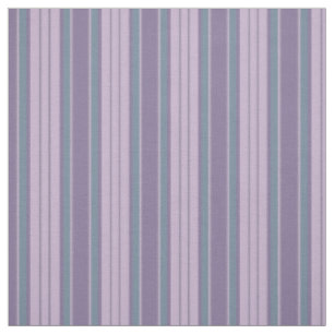 Tissu Rayures Chevron Vert et Violet