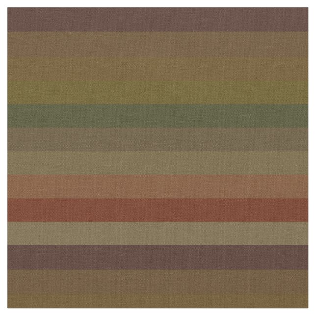 Tissu rayures d'automne (Fermer)