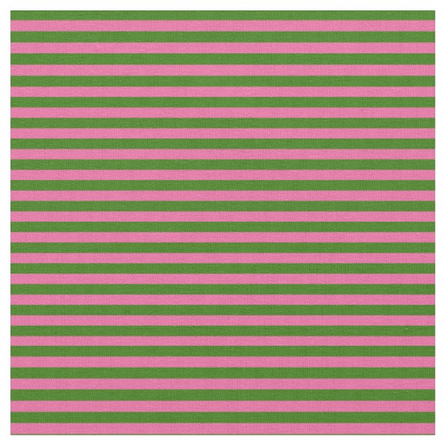 Tissu Rayures de pastèque (Fermer)