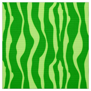 Tissu Rayures de zèbre - nuances de vert de chaux