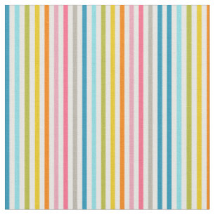 Tissu Rayures en pastel colorées