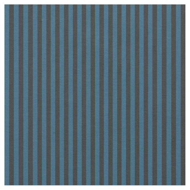 Tissu rayures gris bleu foncé et bleu marine clair (Fermer)