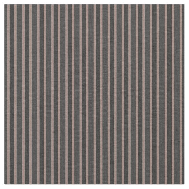 Tissu rayures gris foncé, charbon et rose mauve (Fermer)