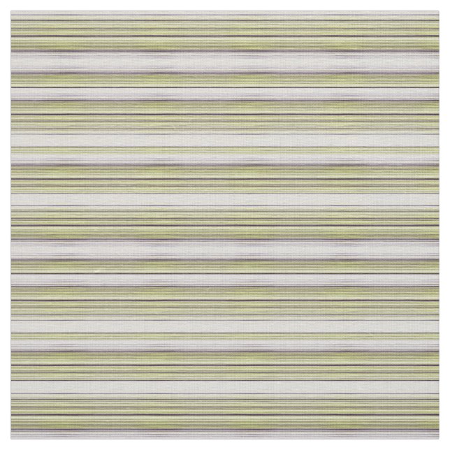 Tissu Rayures horizontales olive et bleues. (Échantillon)