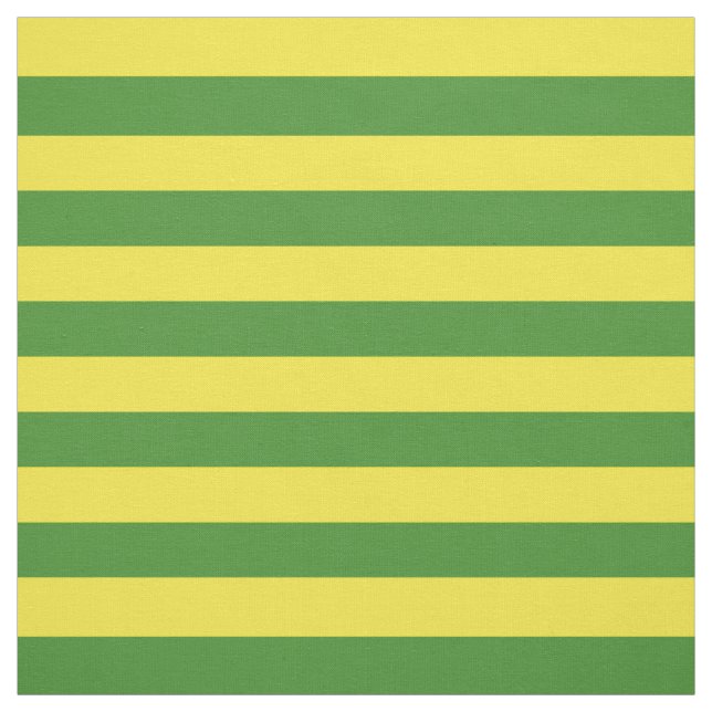 Tissu Rayures jaune et verte (Échantillon)