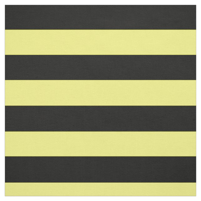 Tissu Rayures jaunes et noires (Échantillon)