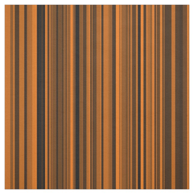 Tissu Rayures marron noir (Échantillon)