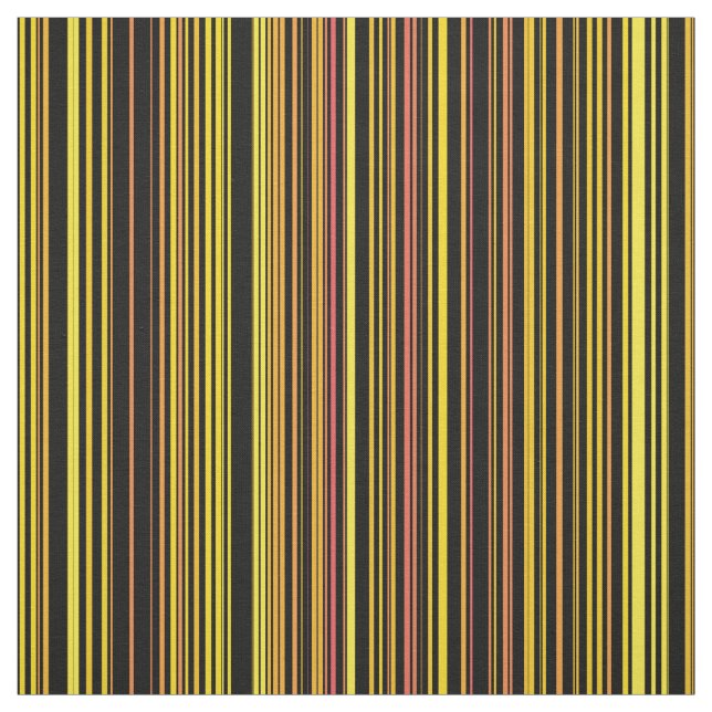 Tissu Rayures multicolores (Échantillon)