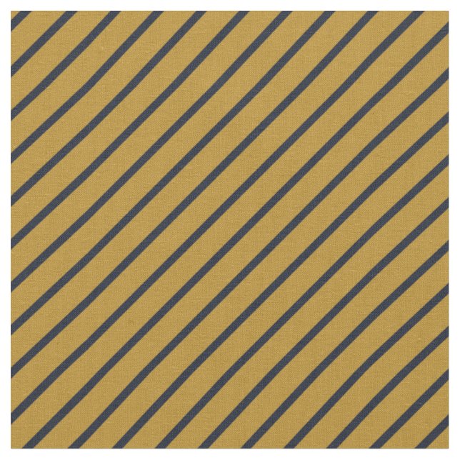 Tissu Rayures or et marine (Fermer)