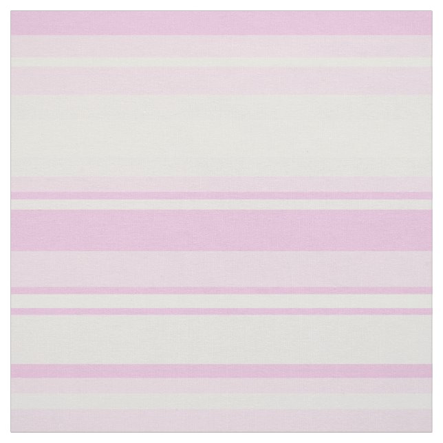 Tissu Rayures rose bébé (Échantillon)