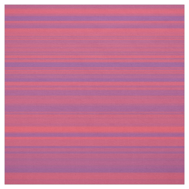 Tissu Rayures Rouge Violet (Échantillon)