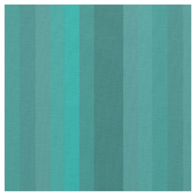Tissu Rayures verticales sarcelle et turquoise rétro (Fermer)