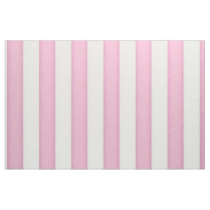 Tissu Rayures victoriennes rose et ivoire