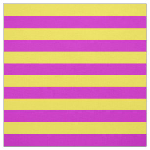 Tissu Rayures violettes et jaunes