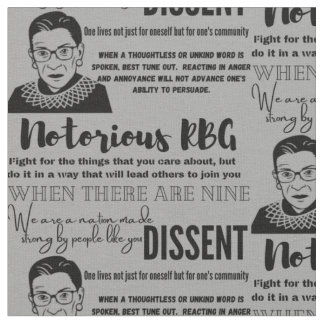Tissu RBG et ses citations
