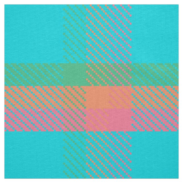 Tissu RC Plaid Succulent (Échantillon)