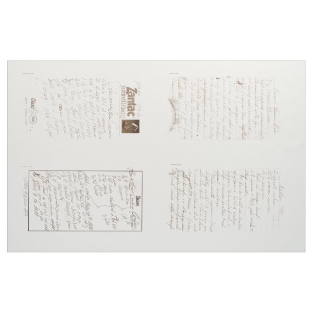 Tissu Recettes (Yard)